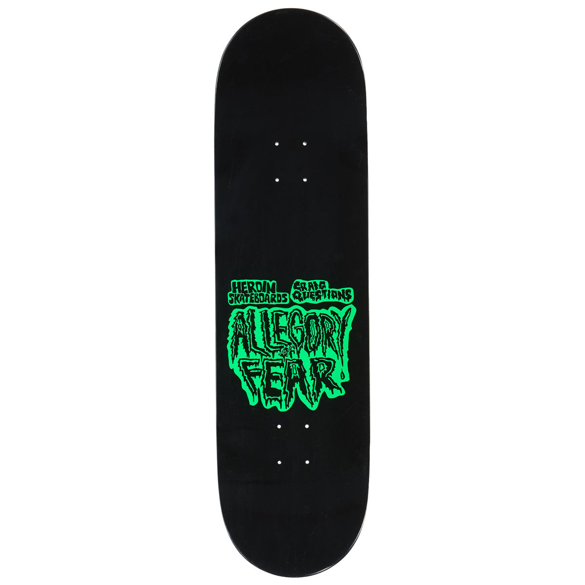 Heroin Swampy Allegory Of Fear Skateboard Deck - 9.00