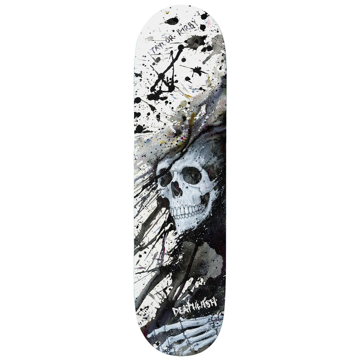 Deathwish Taylor Kirby Your Light Is In My Hand Skateboard Deck - 8.25