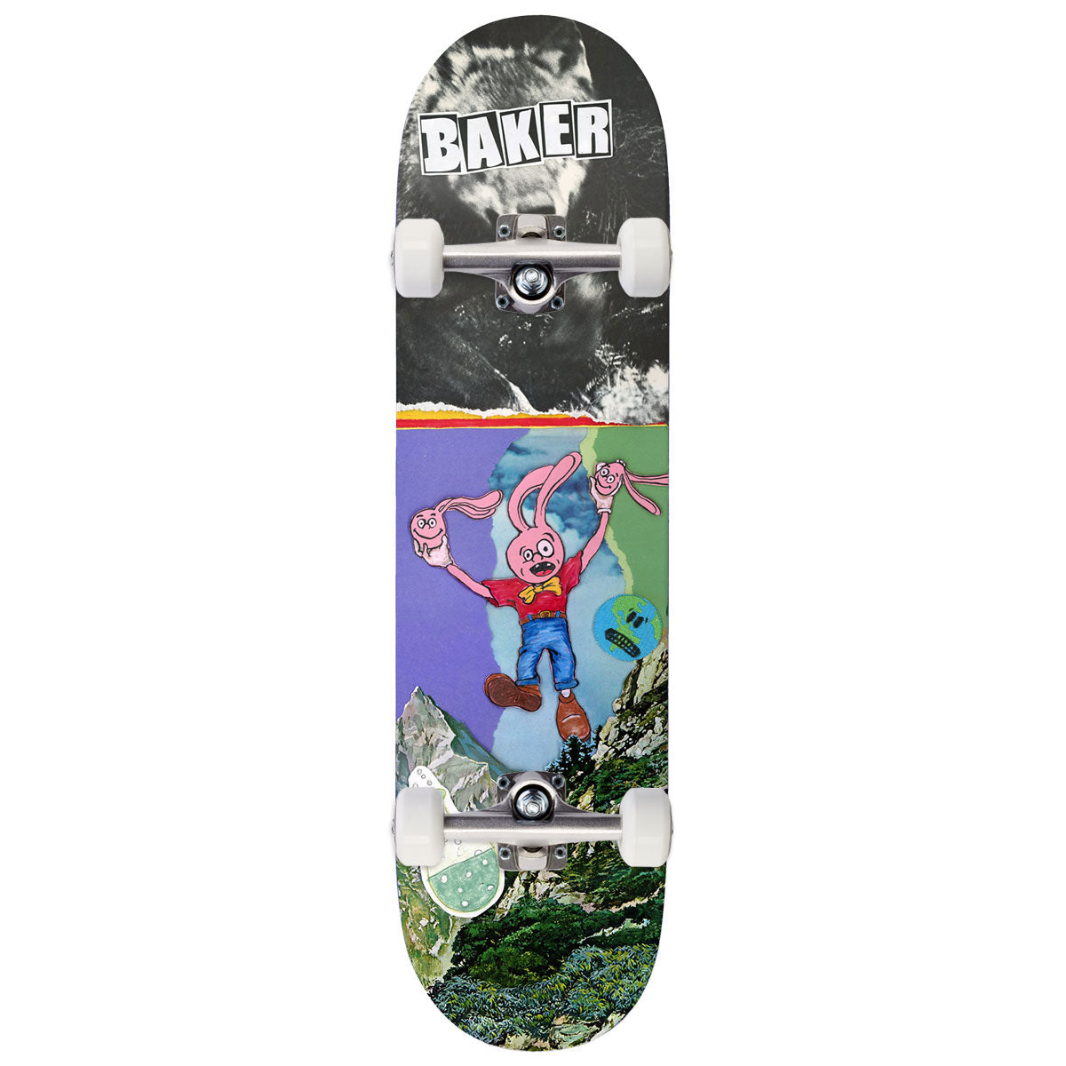 Baker Jacopo Carozzi Desk Shrapnel Skateboard Complete - 8.125