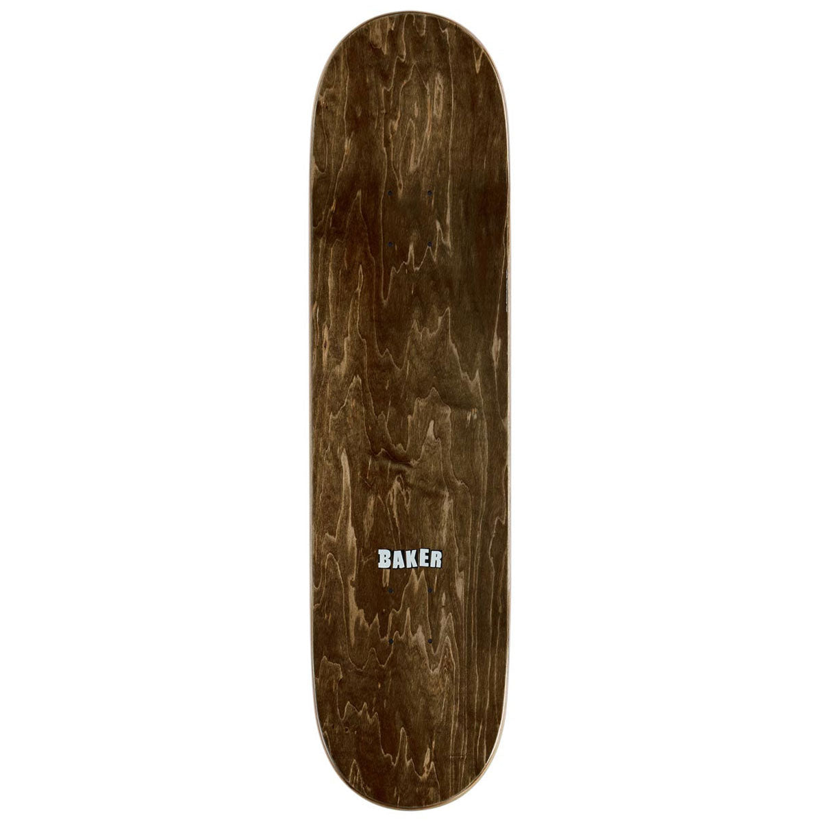 Baker Sammy Baca Brand Name Skateboard Complete - Black/Veneer - 8.25