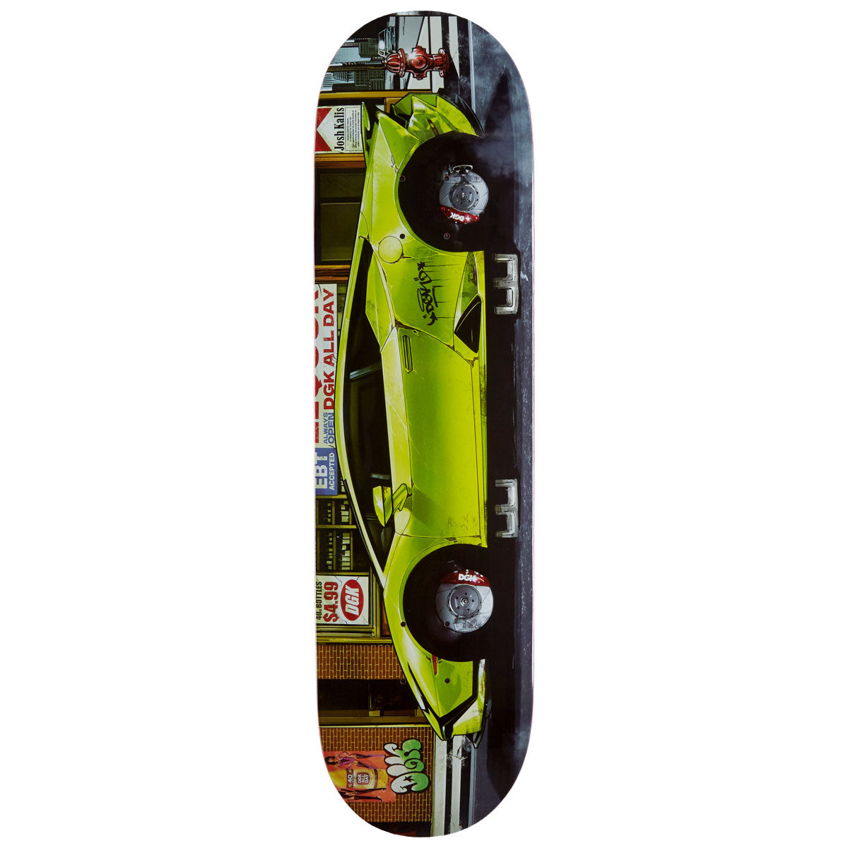 DGK Bricked Kalis Skateboard Deck - 8.06