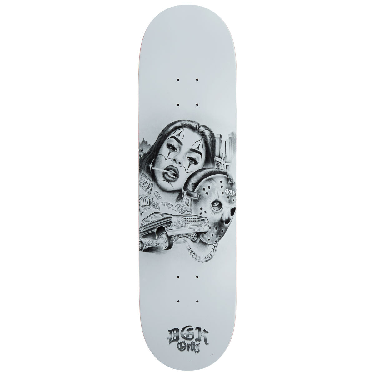 DGK Avenue Ortiz Skateboard Deck - 8.38