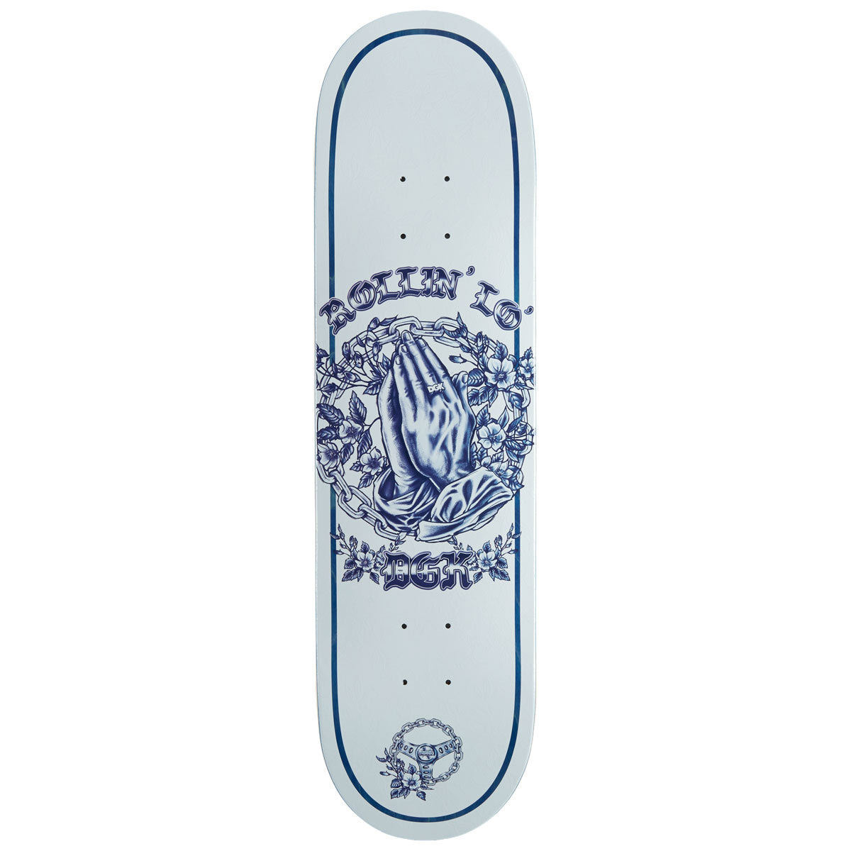 DGK Rollin Lo Skateboard Deck - 8.25