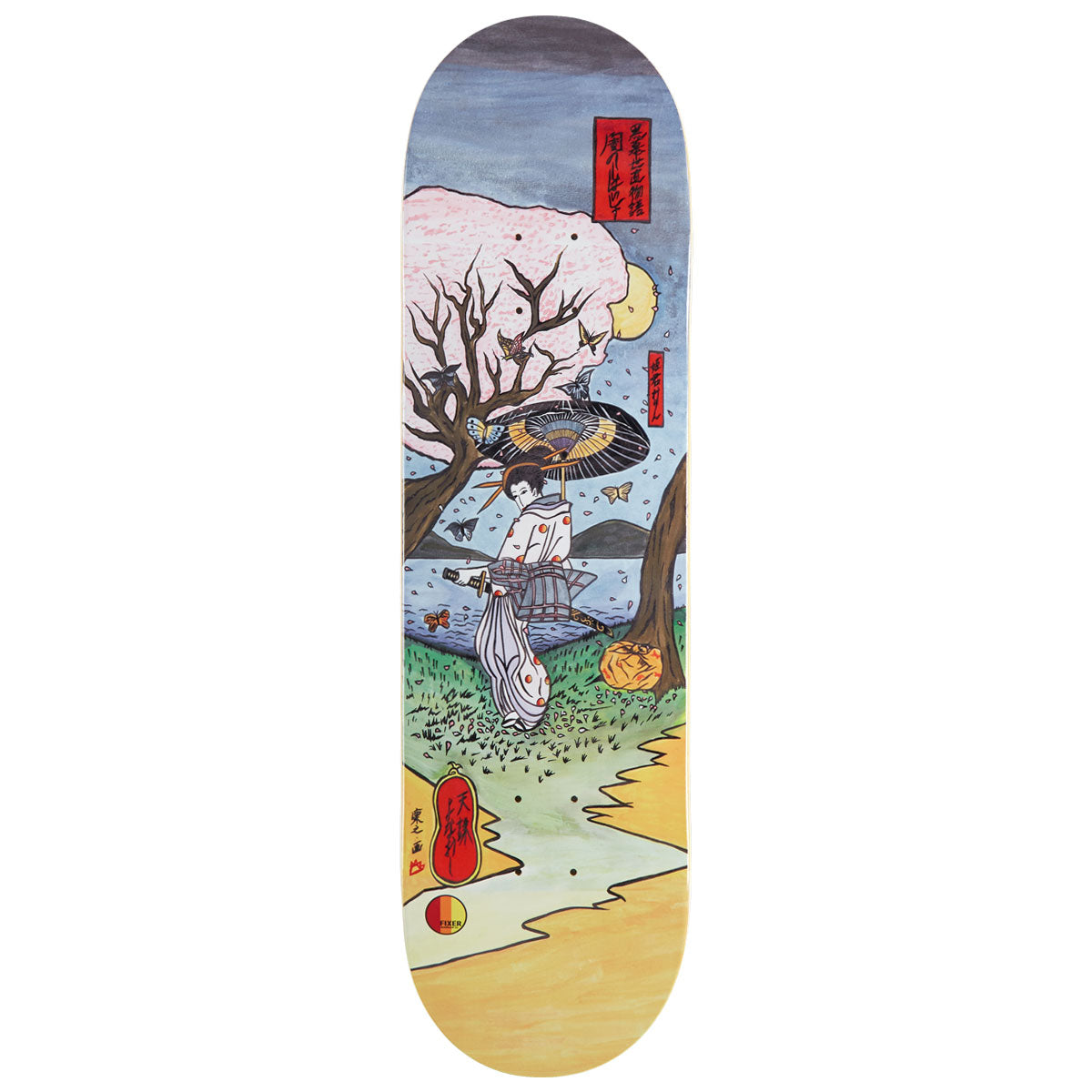 Fixer Ukiyoe Skateboard Deck - 8.50