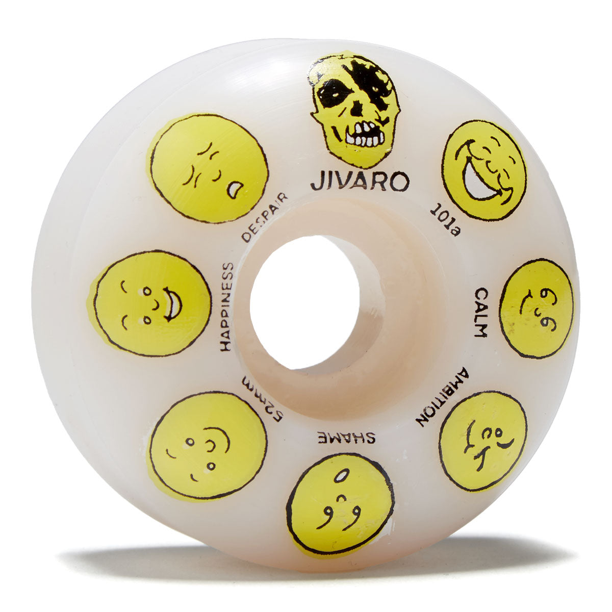 Jivaro Cashd 101a Skateboard Wheels - 52mm image 1