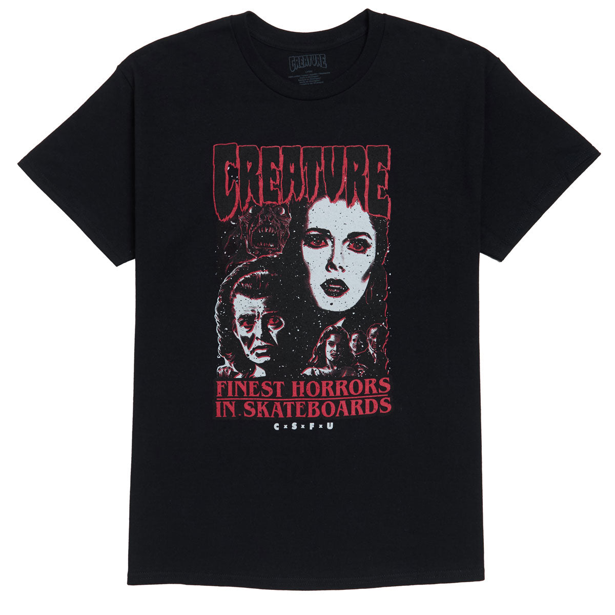 Creature Prequil T-Shirt - Black/Red image 1