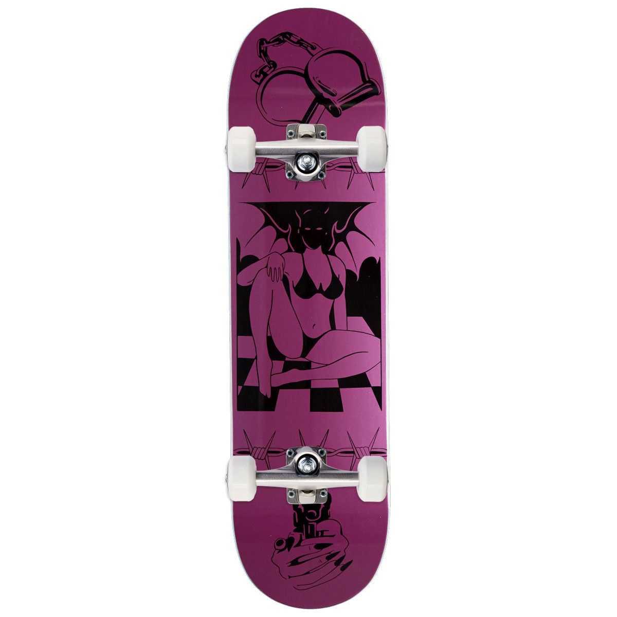 Zero Skateboards Flash Burman Skateboard Complete - 8.25