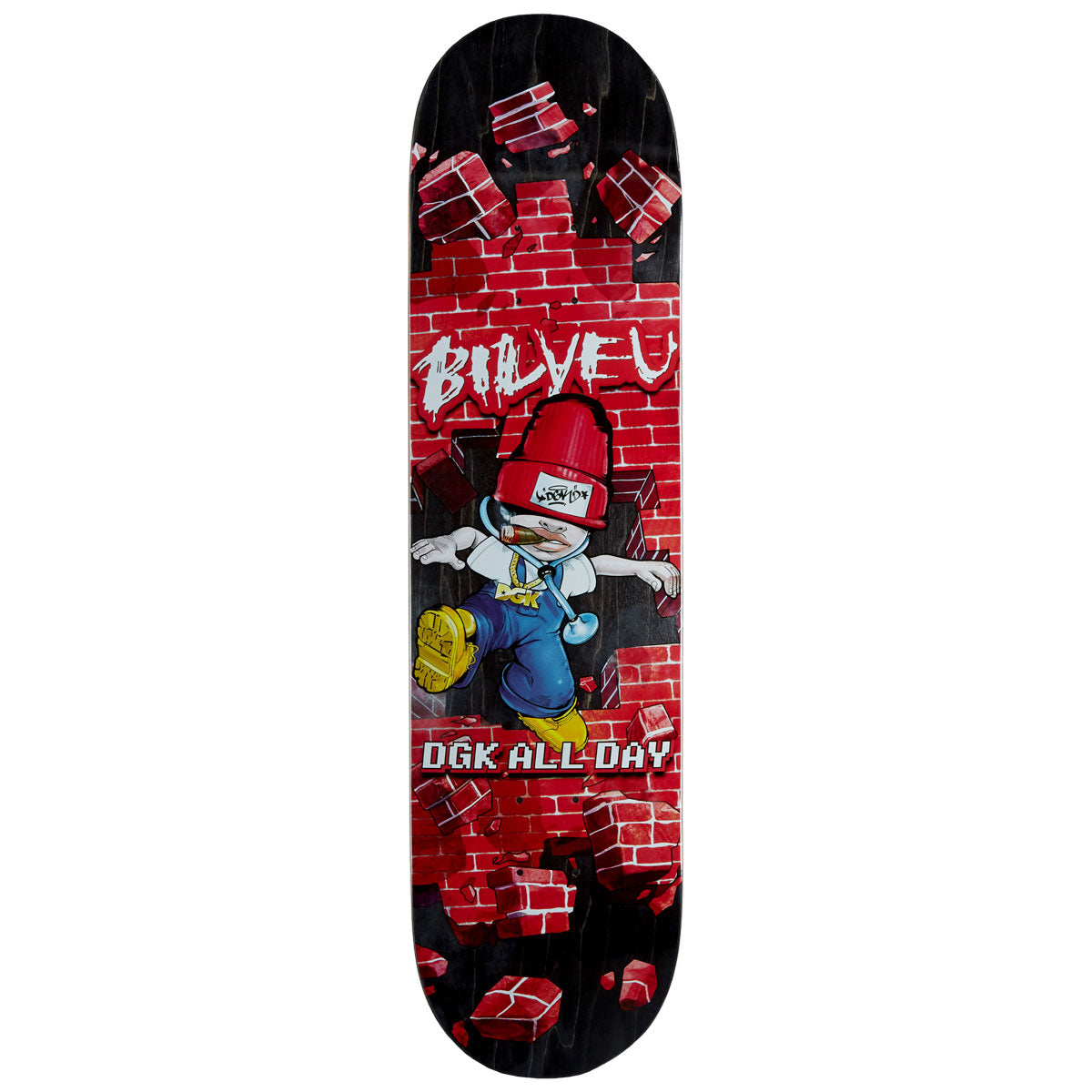 DGK Bustin Out Bilyeu Skateboard Deck - 8.00