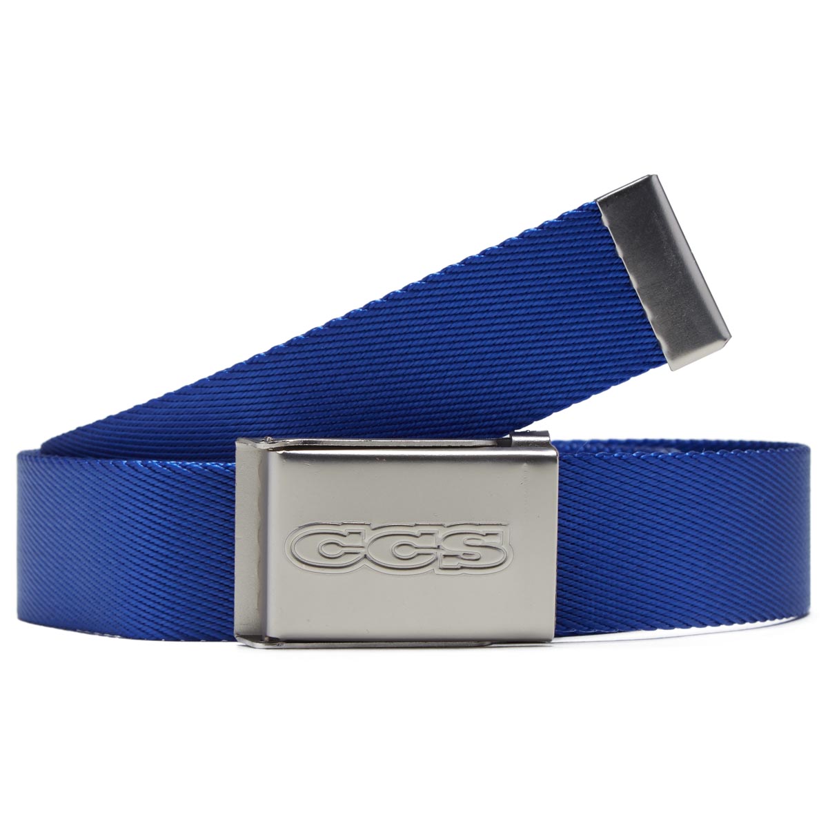 CCS Silver 96 Logo Web Belt - Royal Blue image 1