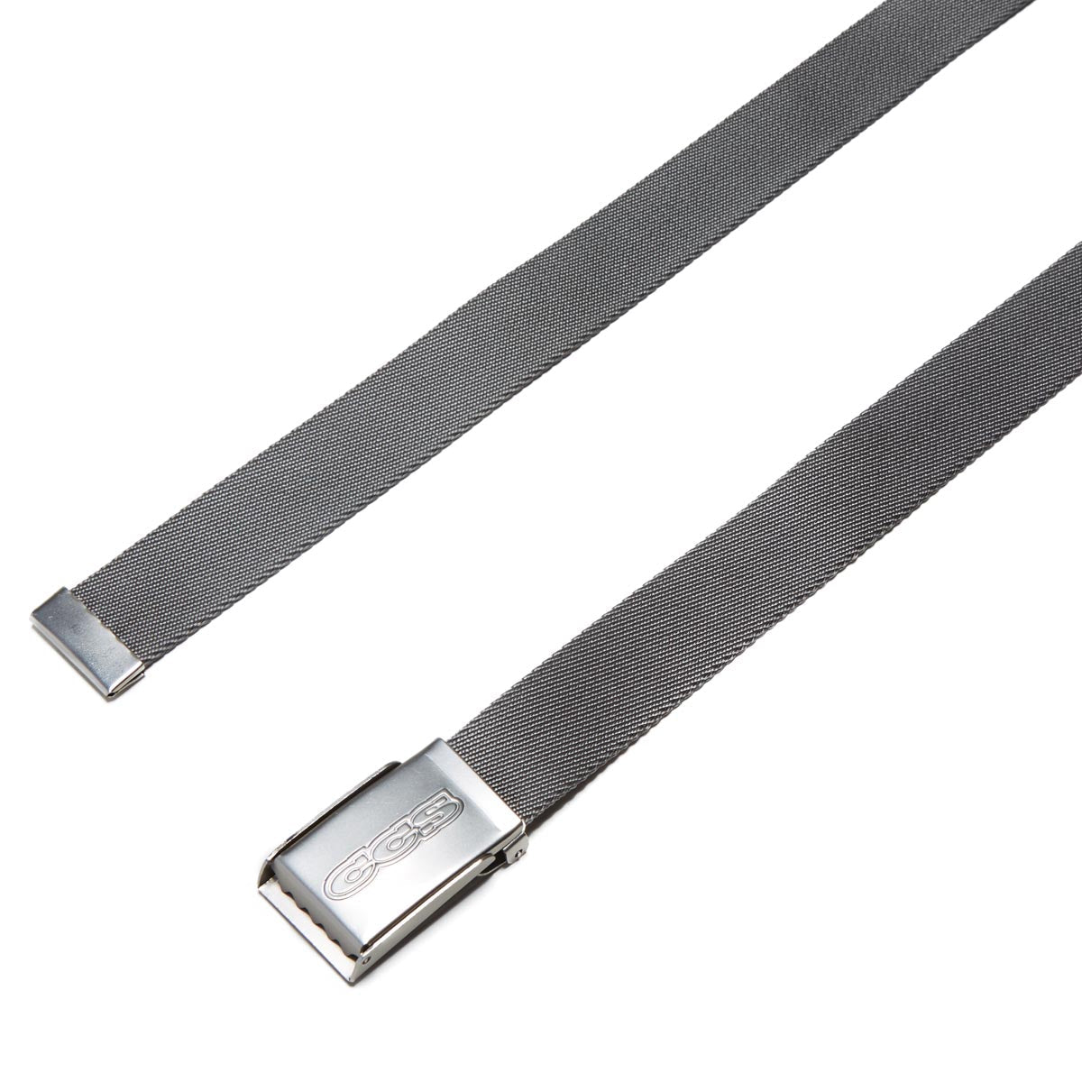 CCS Silver 96 Logo Web Belt - Grey image 2