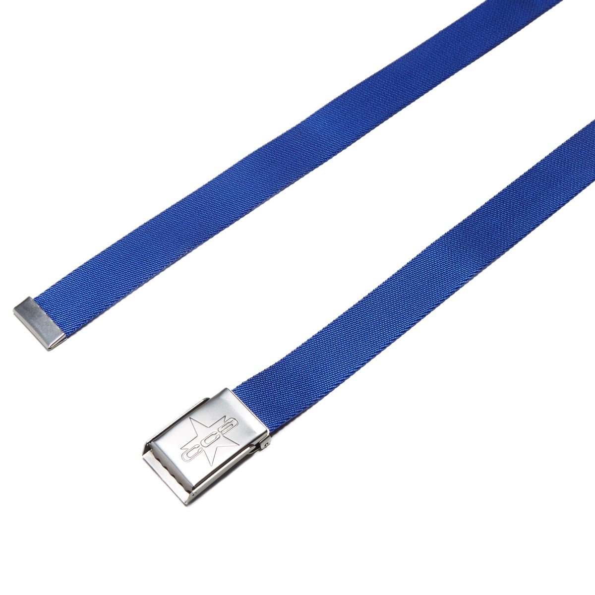 CCS Silver 97 Star Web Belt - Royal Blue image 2