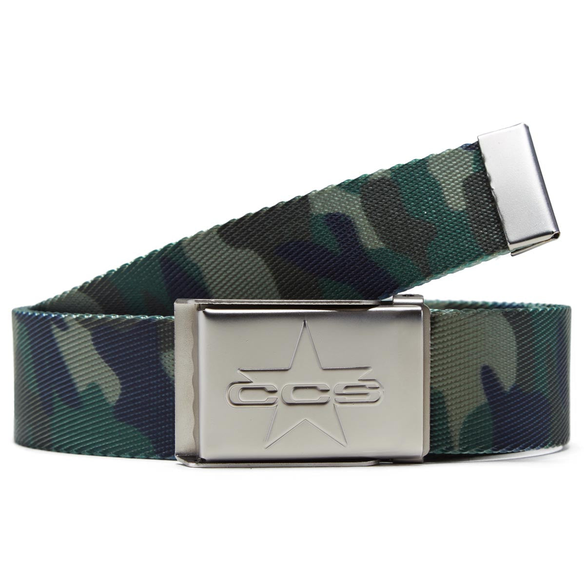 CCS Silver 97 Star Web Belt - Camo image 1