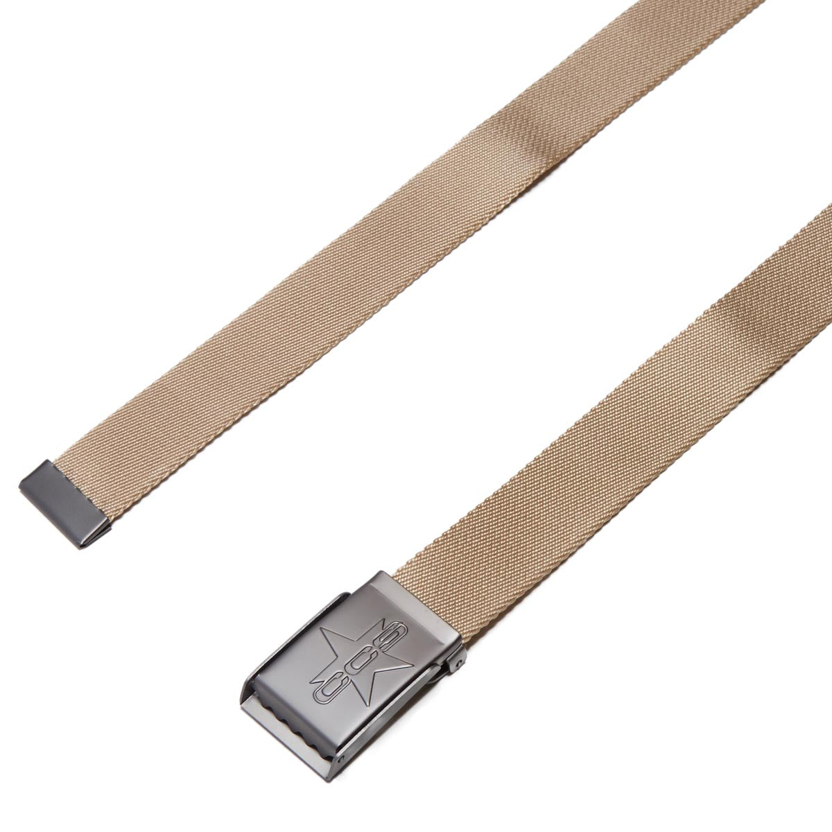 CCS Gunmetal 97 Star Web Belt -  Tan image 2