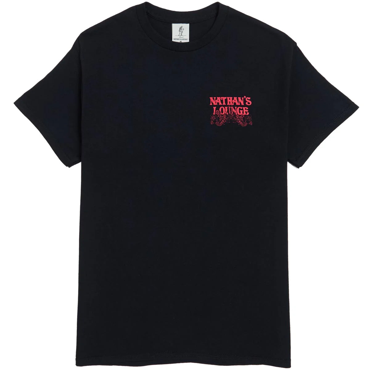 Nathan's Lounge Rose Of Death T-Shirt - Black image 2