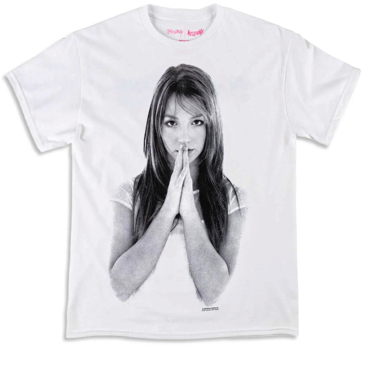 Welcome x Britney Believe T-Shirt - White image 1