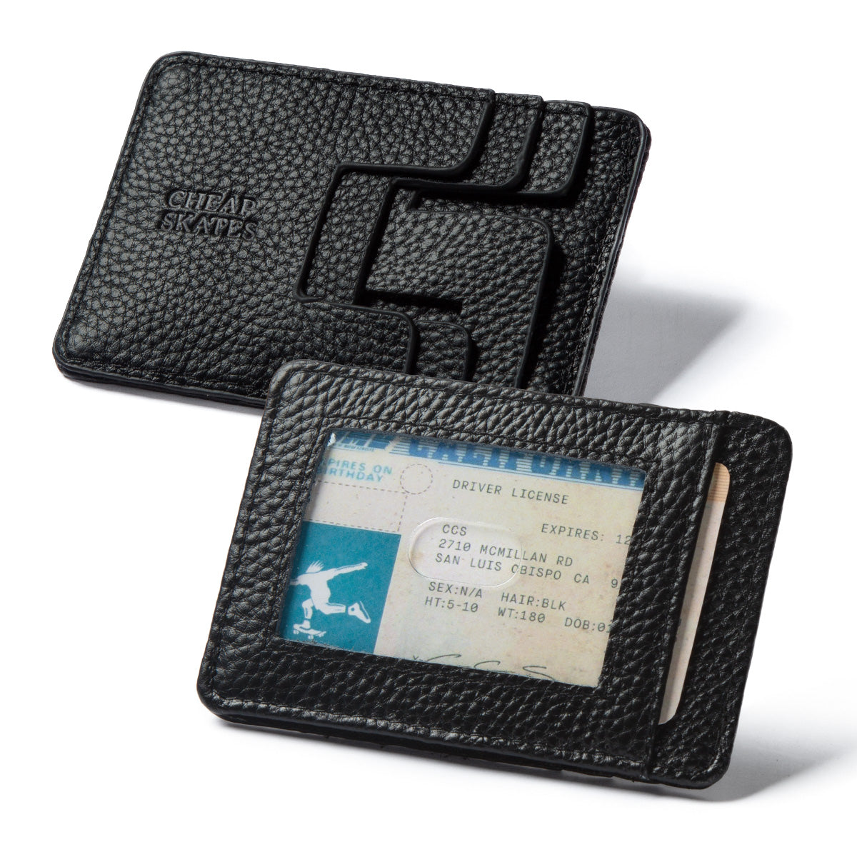 CCS Cheap Skates Cardholder Wallet - Black image 3