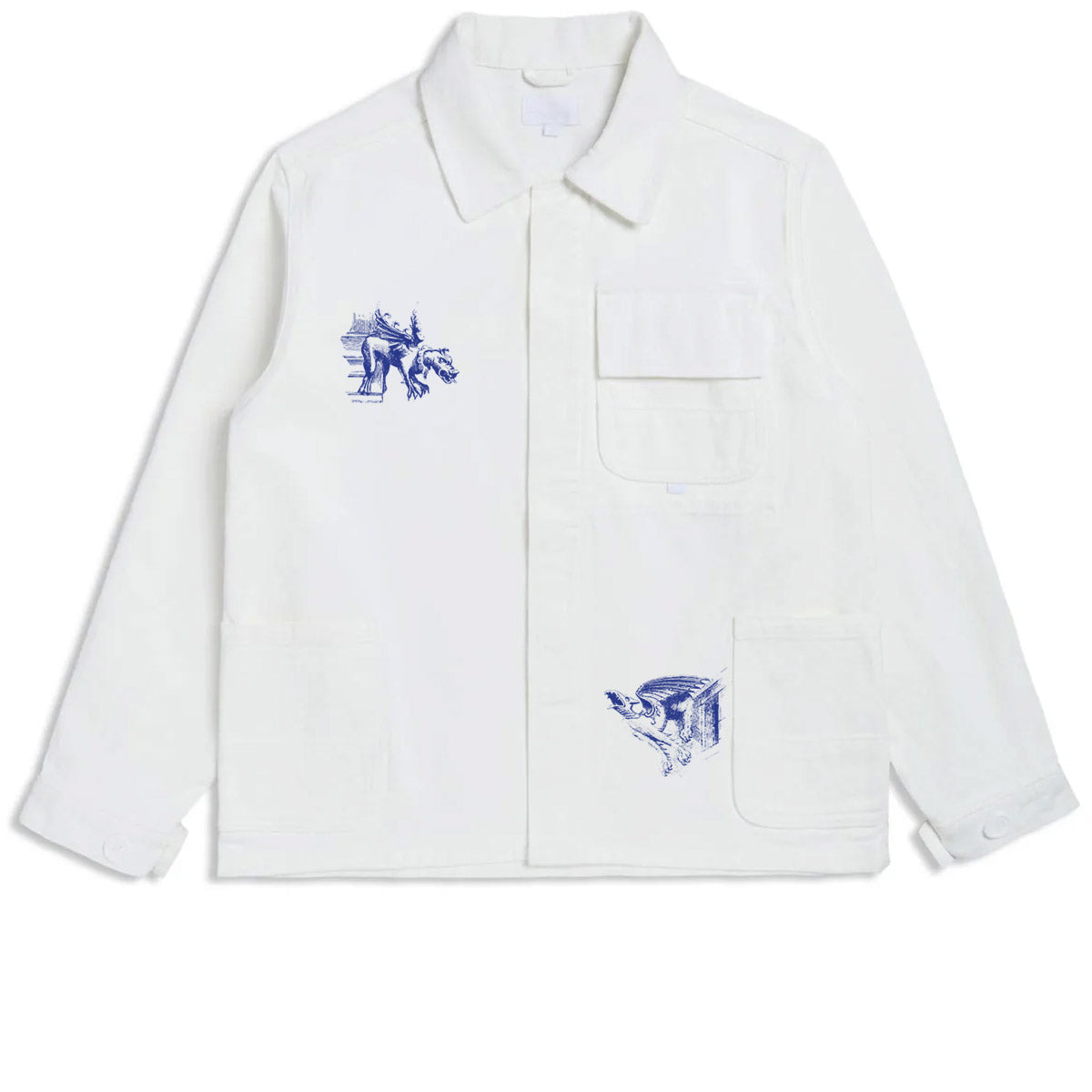 CCS Cathedral French Chore Coat - White - XL image 1