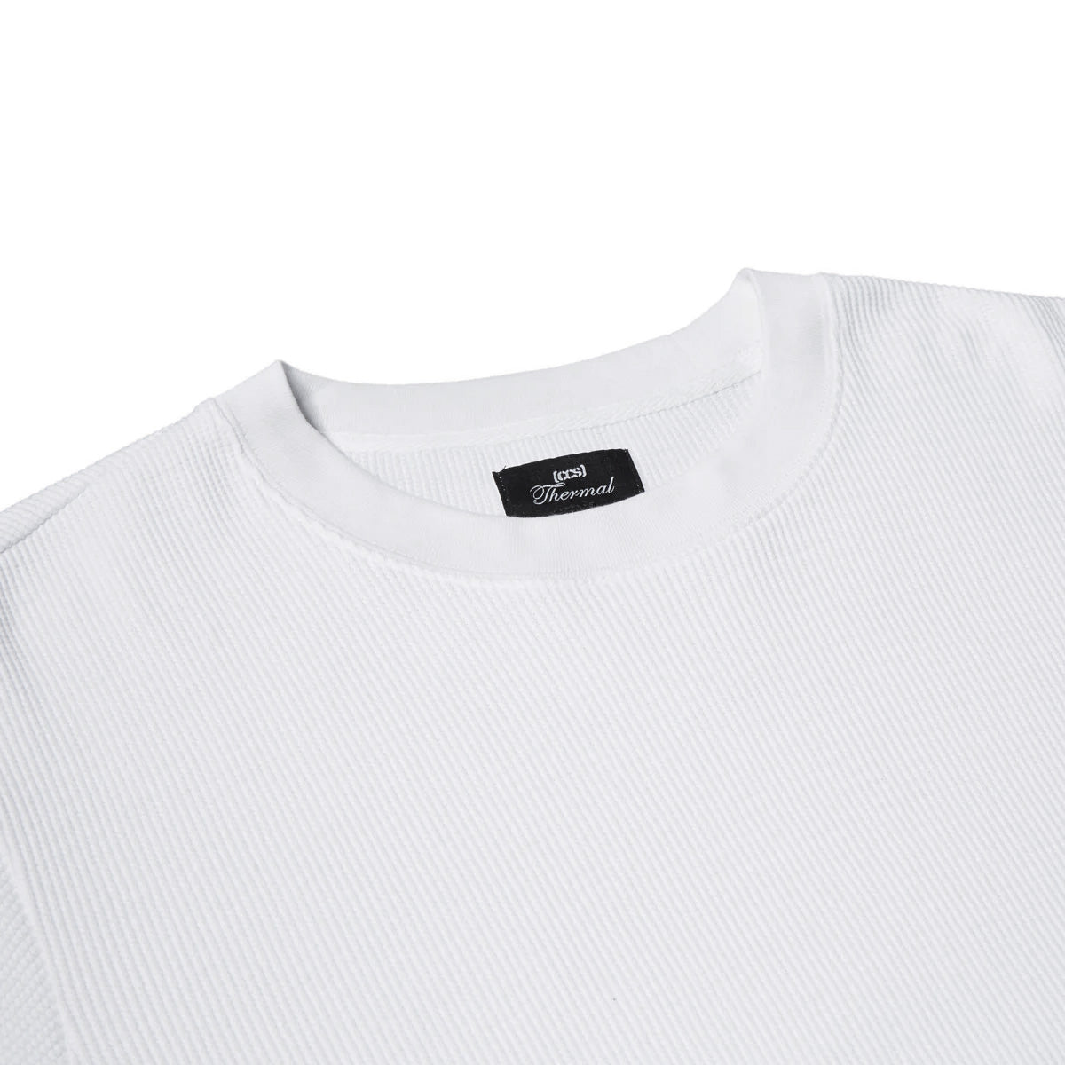 CCS OG Waffle Knit Thermal Shirt - White image 2