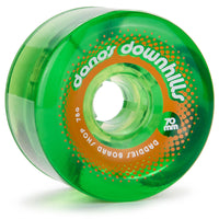 Dano's Downhills Longboard Wheels 70mm - 78a Green