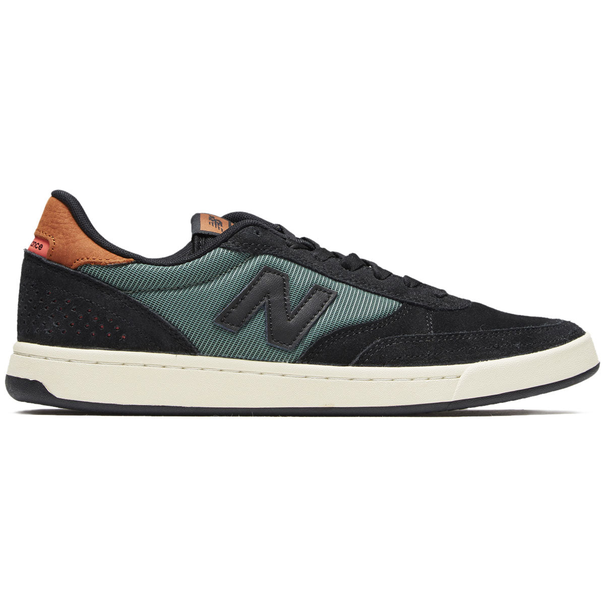 New Balance 440 Shoes - Black/Olive image 1