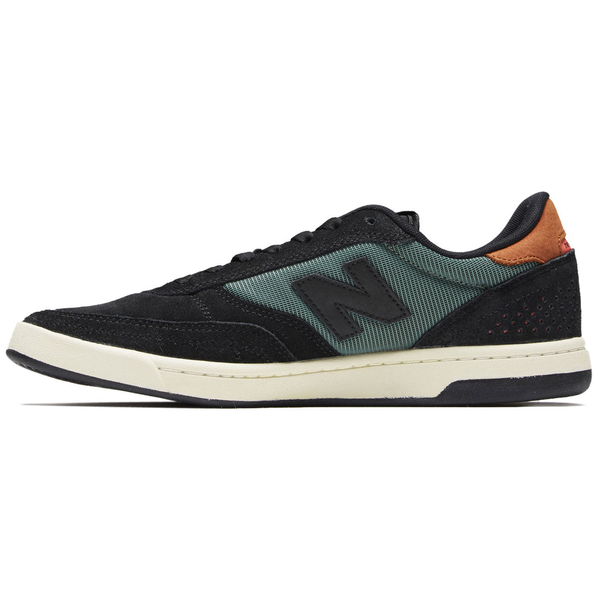 New Balance 440 Shoes - Black/Olive image 2