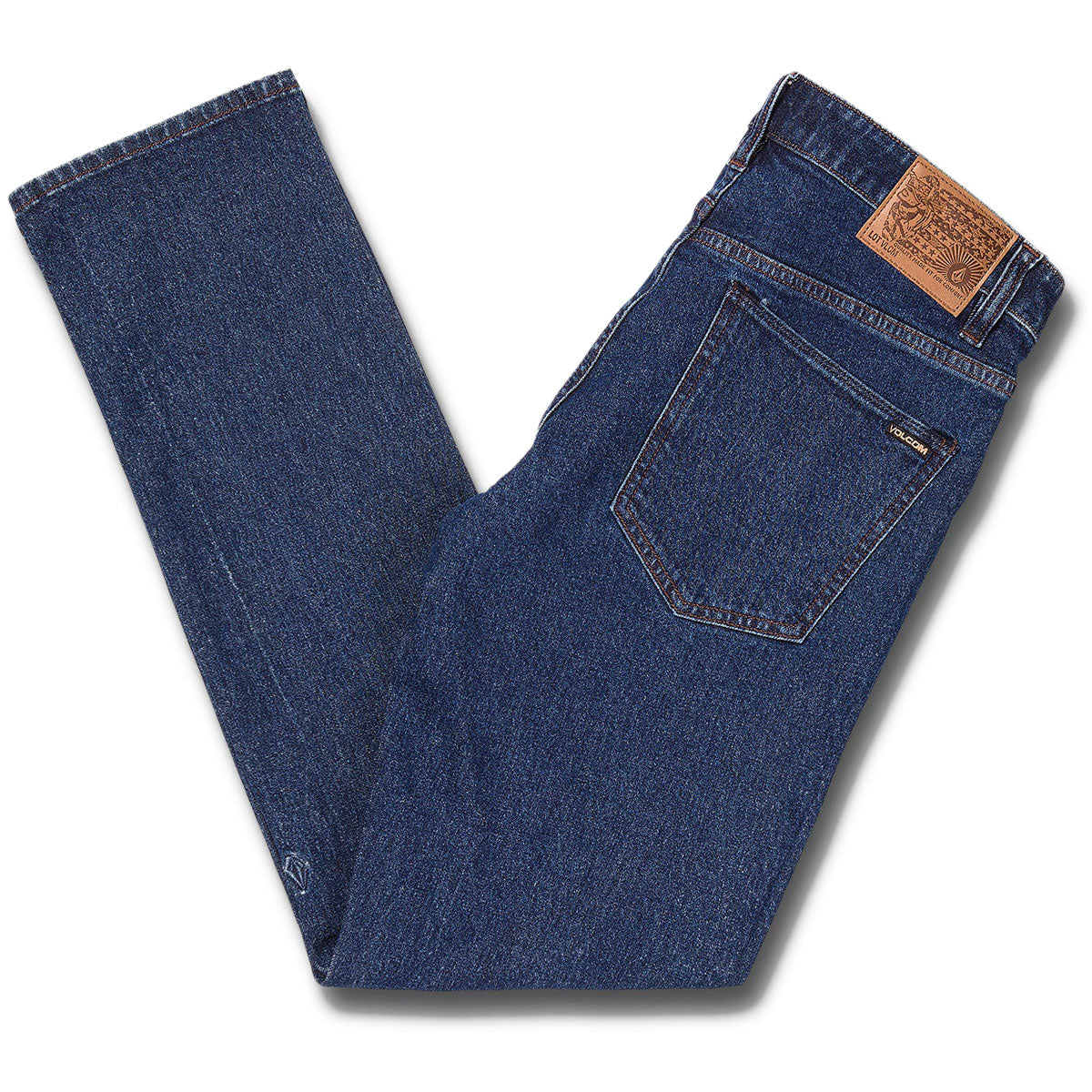 Volcom Vorta Denim Pants - Dirty Rich Indigo image 2