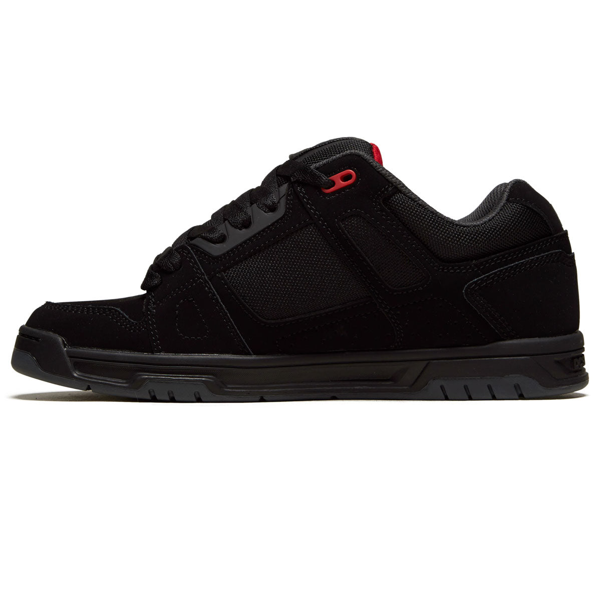 DC Stag Shoes - Black/Grey/Red image 2