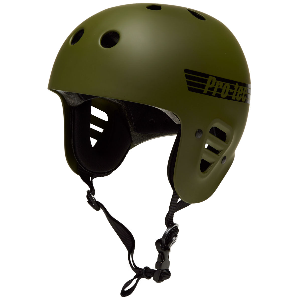 Pro-Tec Full Cut Certified Helmet - Matte Olive image 1