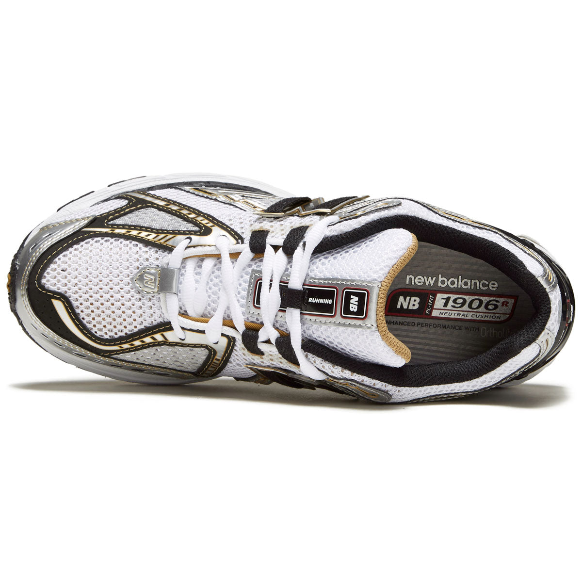 New Balance 1906R Shoes - Metallic Silver/Metallic Gold image 3