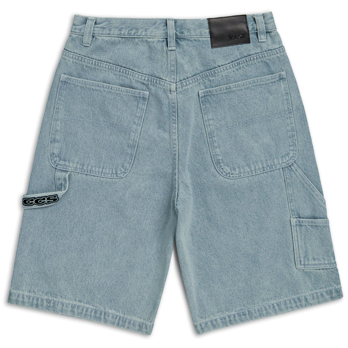 CCS Hammer Loop Jean Shorts - Bleach Wash