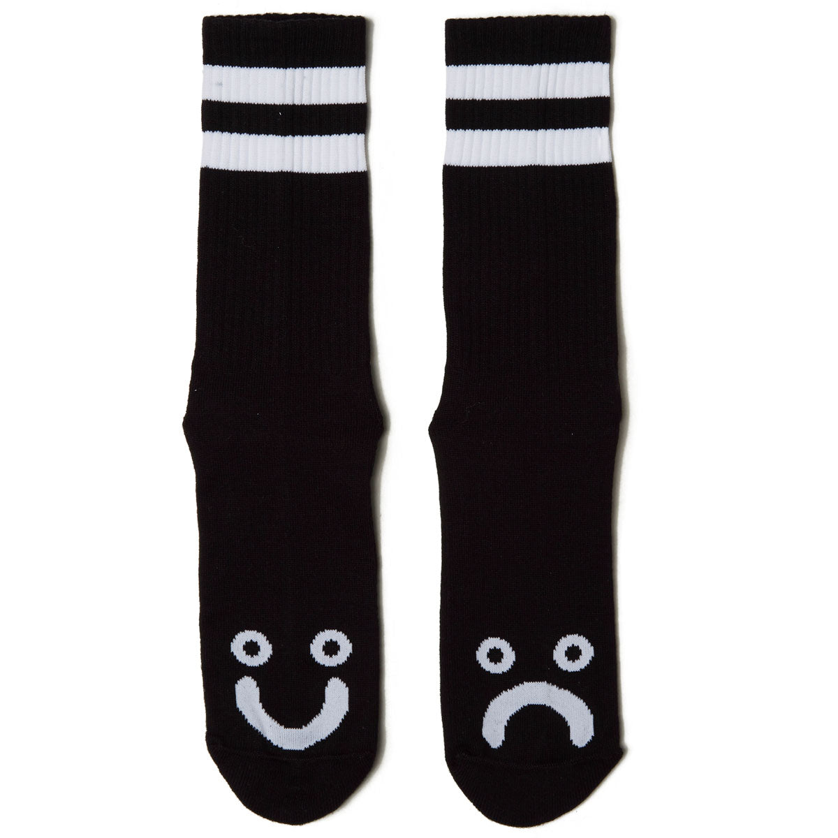 Polar Happy Sad Socks - Black image 2