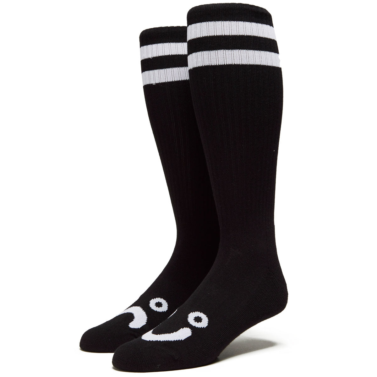 Polar Happy Sad Long Socks - Black image 1