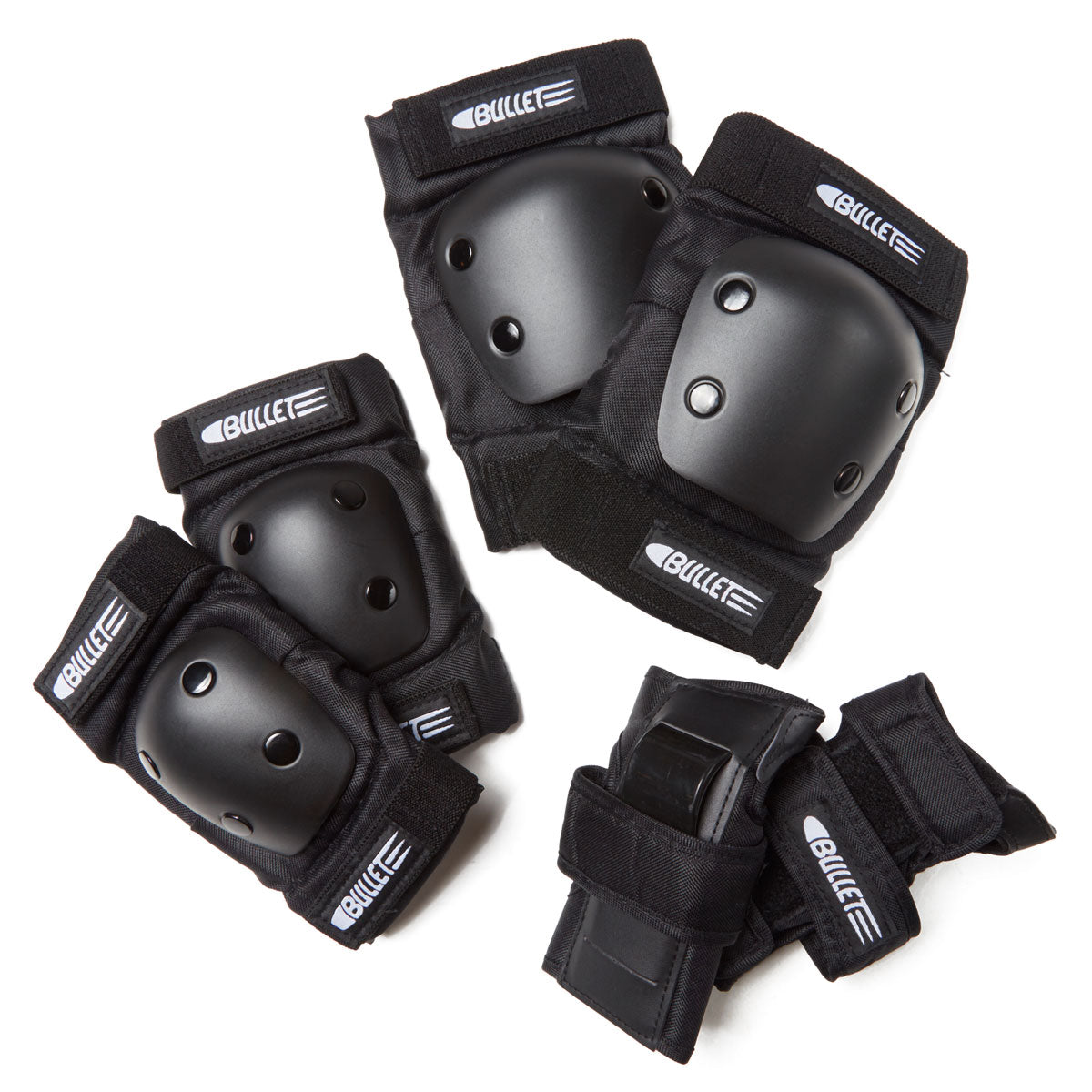 Bullet Junior Set of Pads - Black image 1