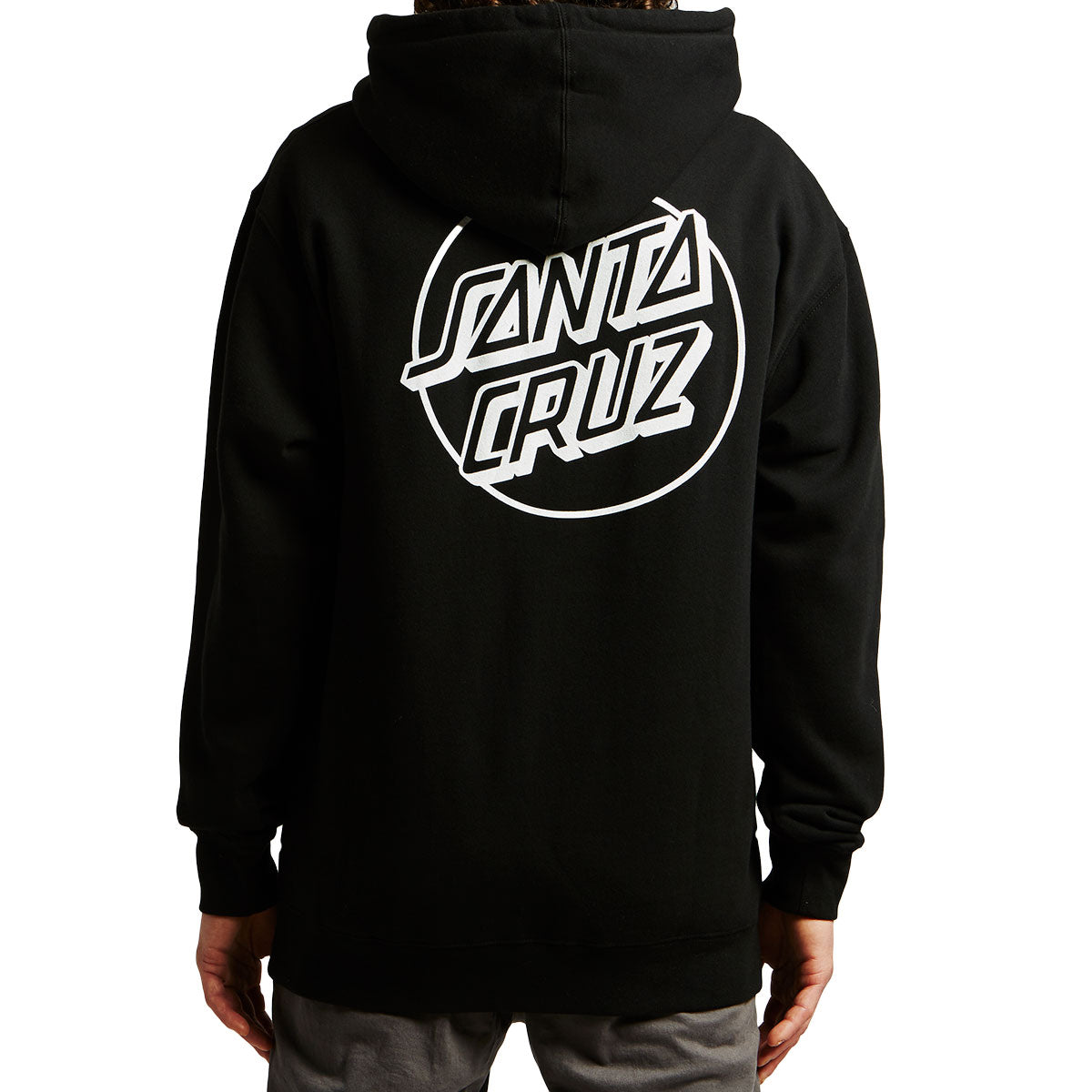 Santa Cruz Opus Dot Hoodie - Black/White image 2