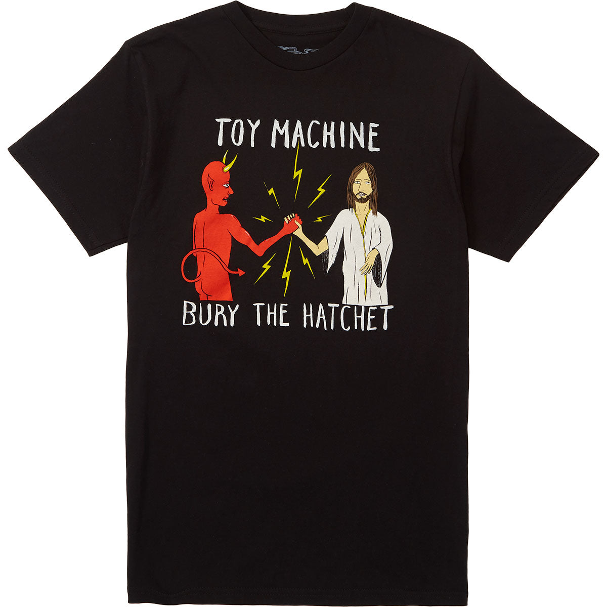 Toy Machine Bury The Hatchet II T-Shirt - Black image 1