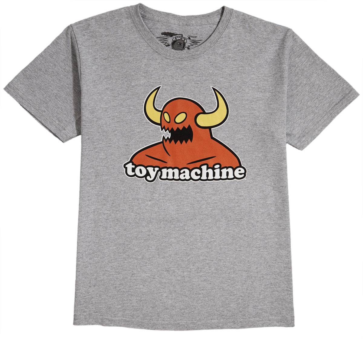 Toy Machine Youth Monster T-Shirt - Heather Grey image 1