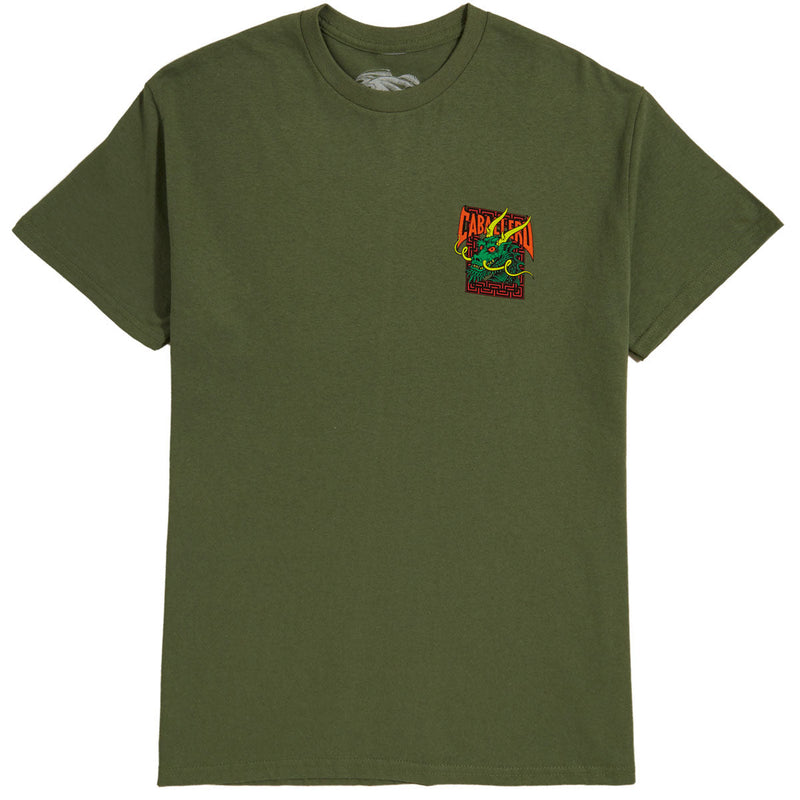Powell Peralta Supreme T-Shirt - Military Green
