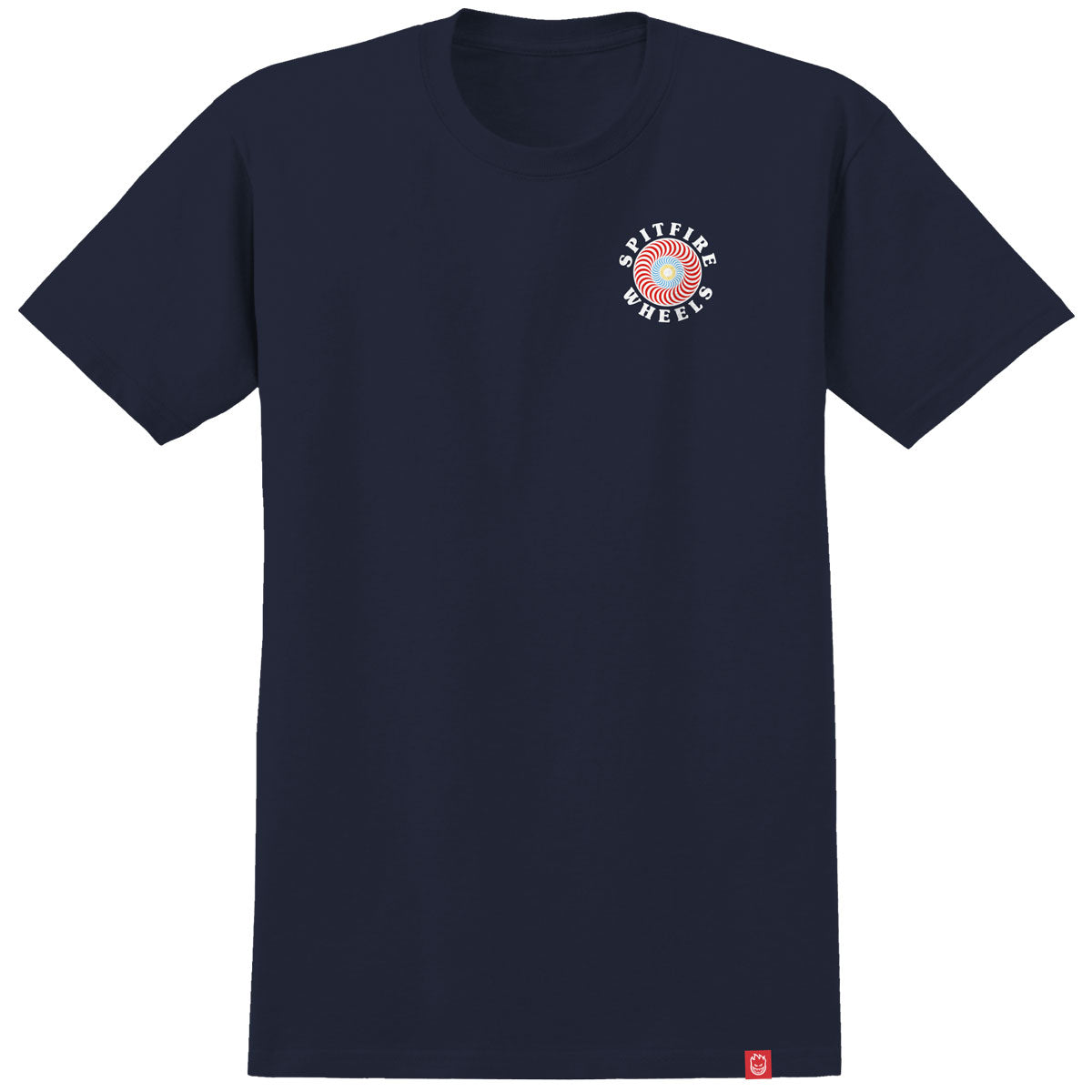 Spitfire Og Classic Fill T-Shirt - Midnight Navy/Multi image 2