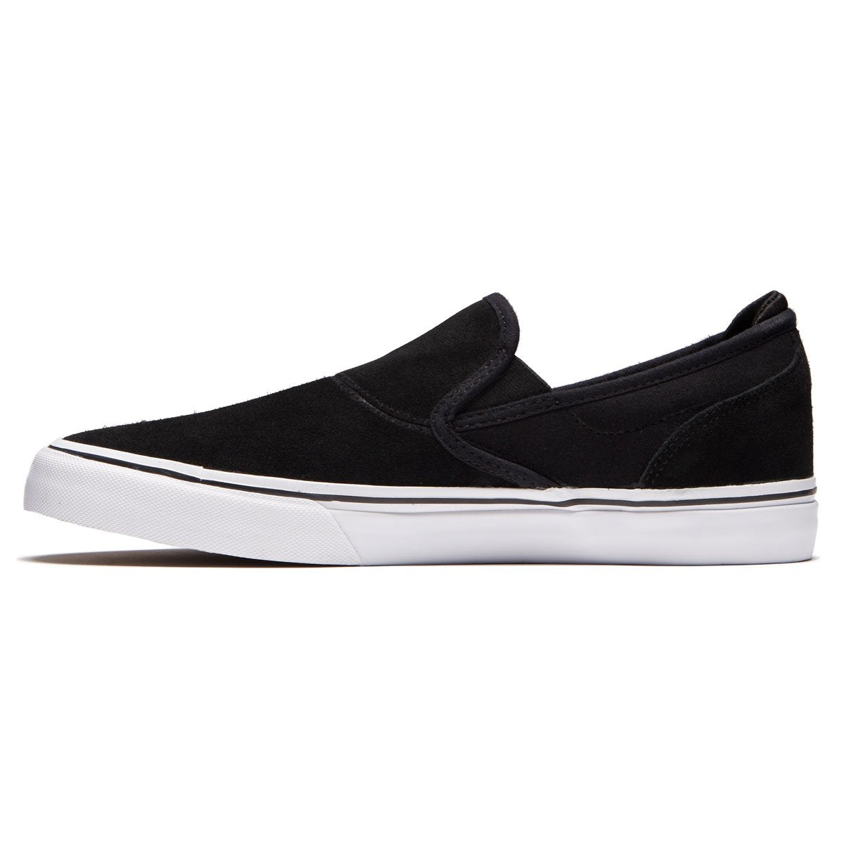 Emerica Wino G6 Slip On Shoes - Black/White/Gold image 2