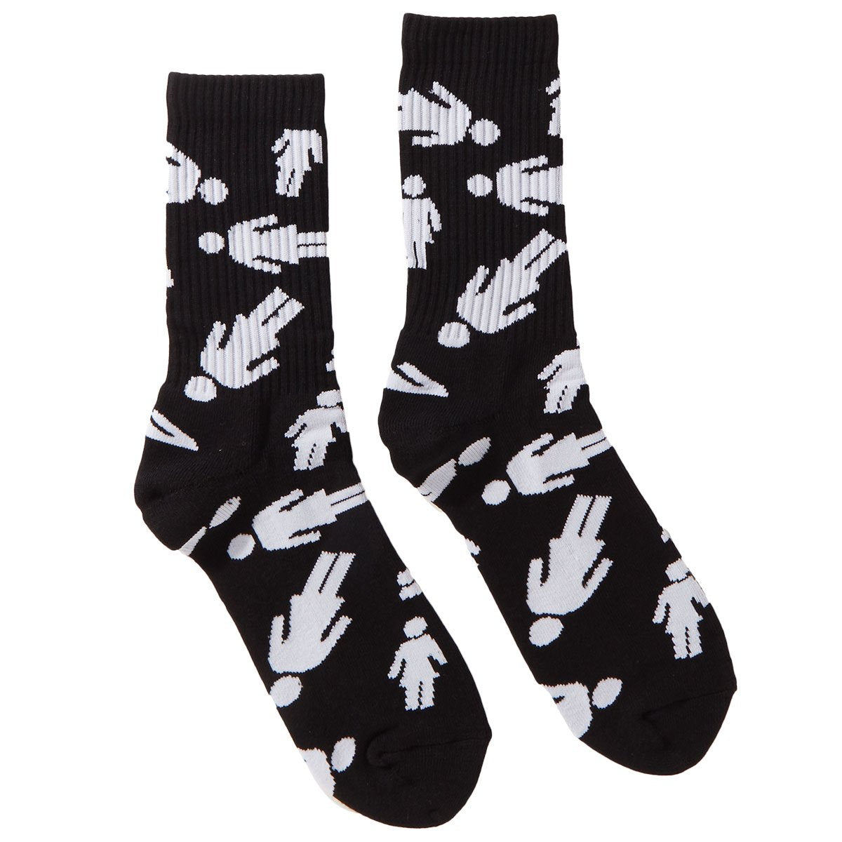 Girl OG Socks - Black image 1