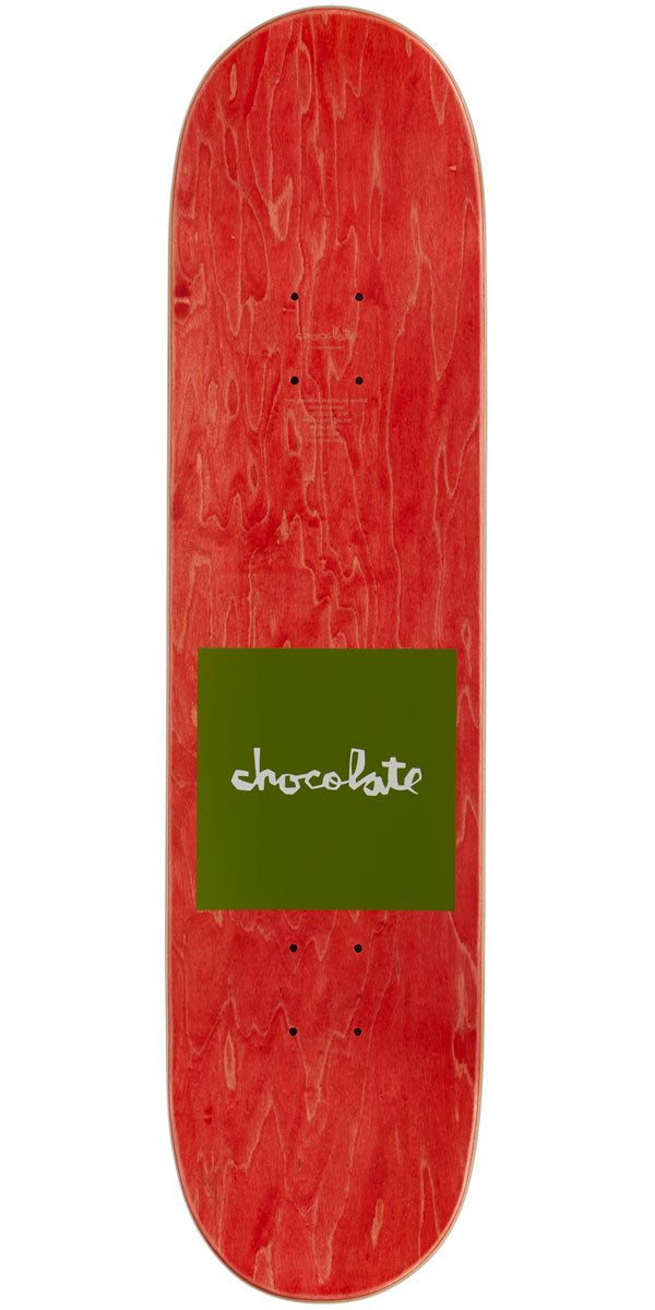 Chocolate OG Square Skateboard Deck - Alvarez - 8.00