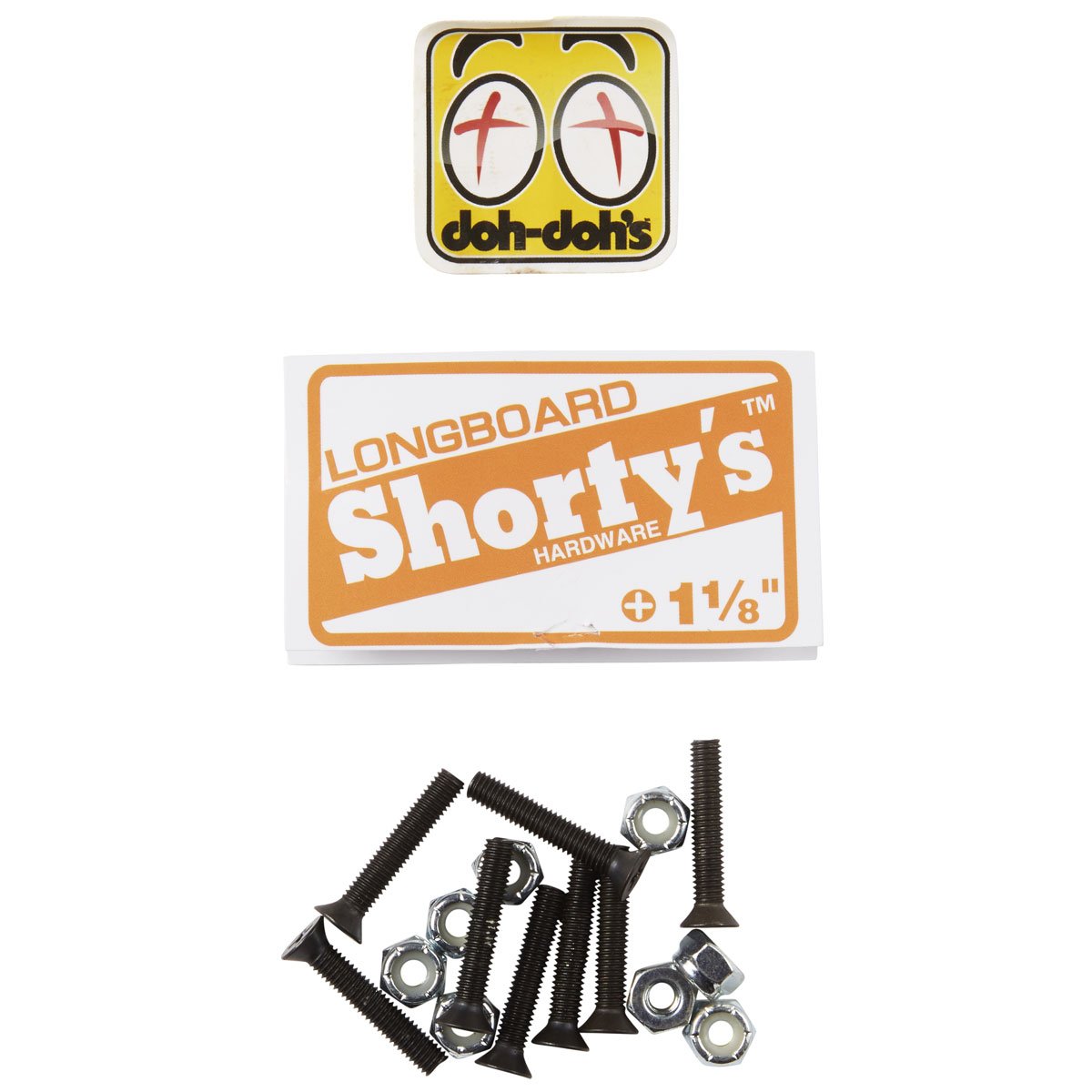 Shorty's Longboard Hardware - Phillips - 1.125