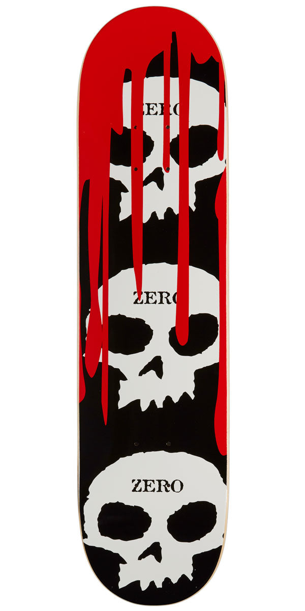 Zero 3 Skull Blood Skateboard Deck - 7.75