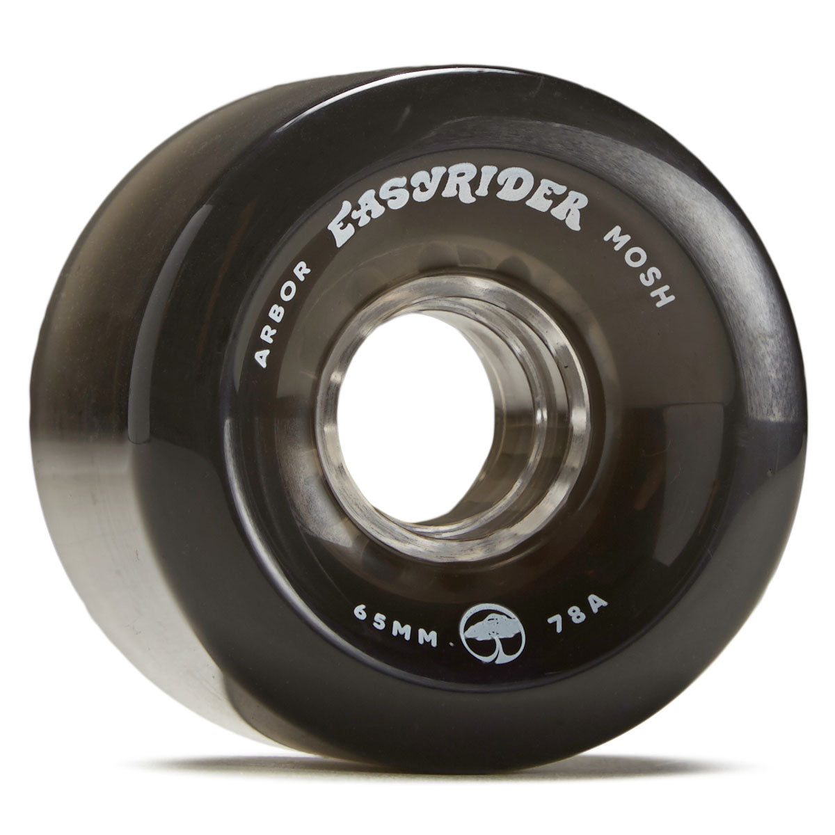 Arbor Mosh 78a Longboard Wheels - Ghost Black - 65mm image 1