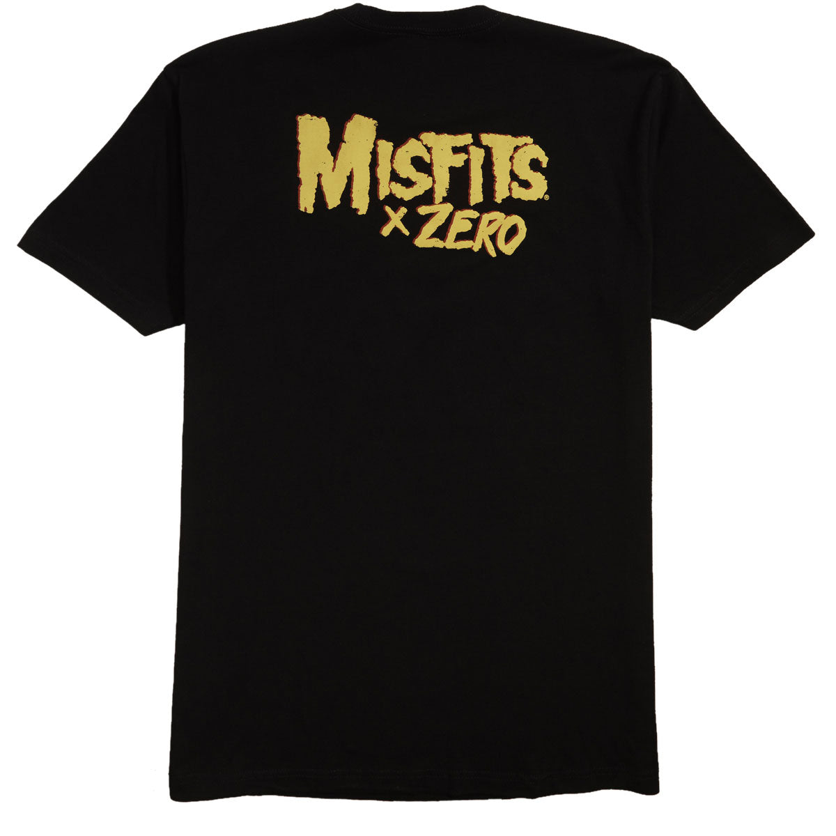 Zero x Misfits Fiend Skull T-Shirt - Black image 2