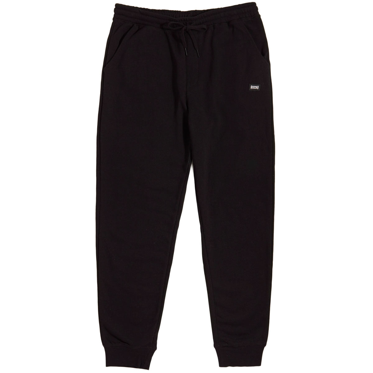 CCS Logo Rubber Patch Sweat Pants - Black image 1