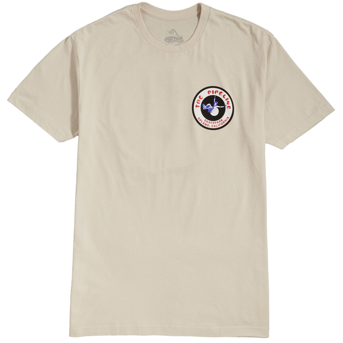 45RPM Vintage Pipeline Skatepark T-Shirt - Tan image 2