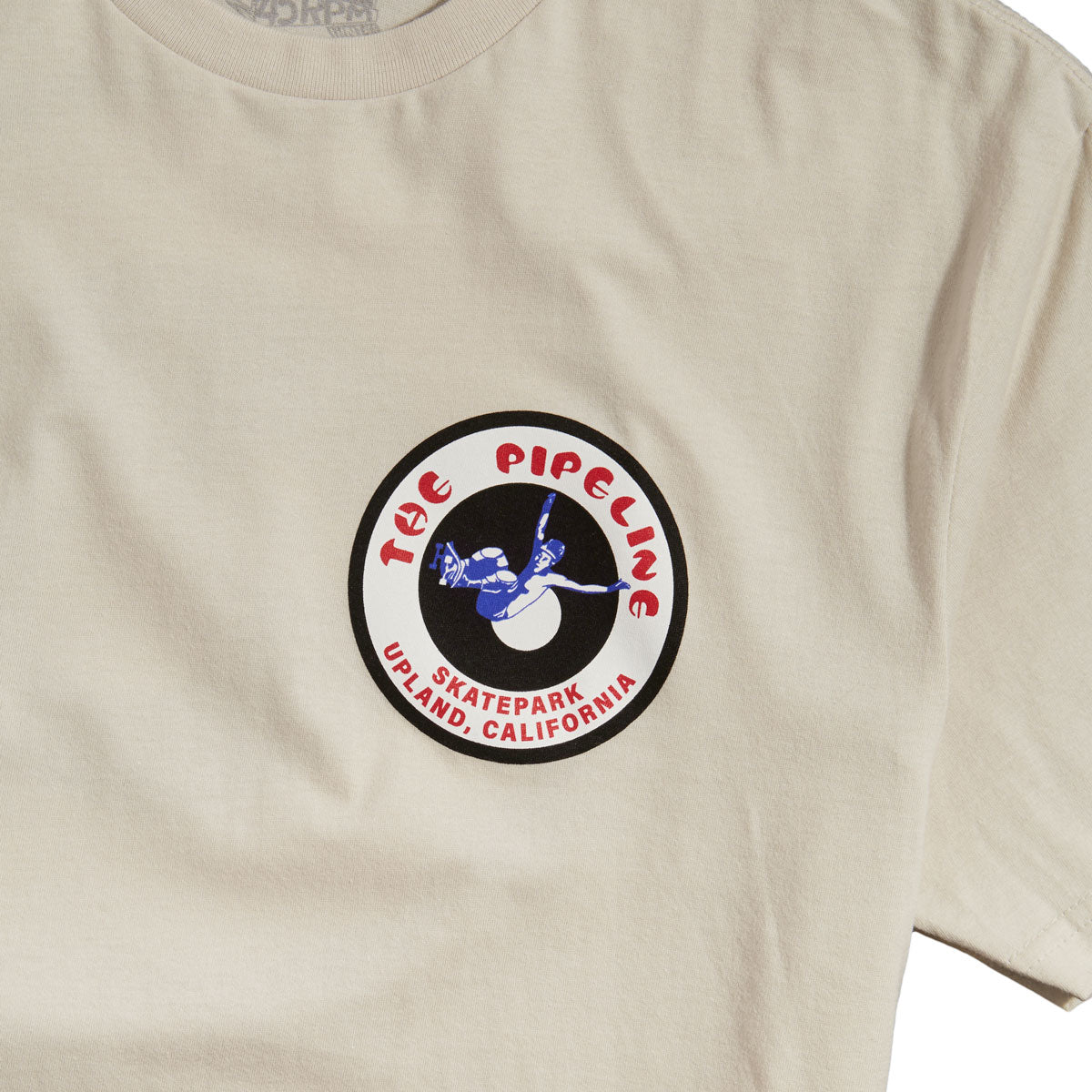 45RPM Vintage Pipeline Skatepark T-Shirt - Tan image 3