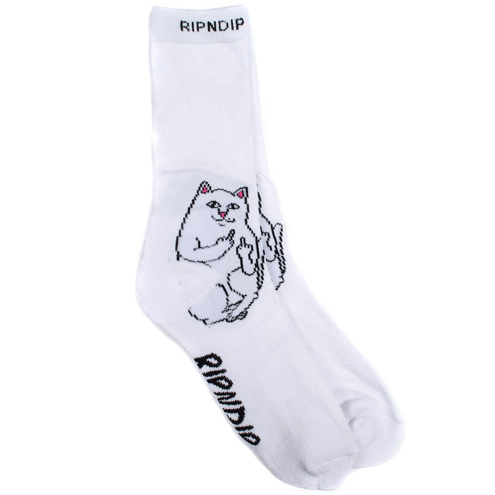 RIPNDIP Lord Nermal Socks - White image 1